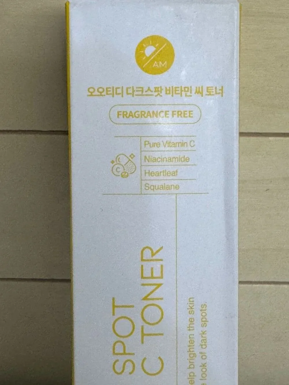 OOTD Dark Spot Vitamin C Toner 250ml With Niacinamide & Squalane Fragrance-Free